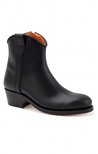 House of Bruar Ladies Cuban Boot - Black