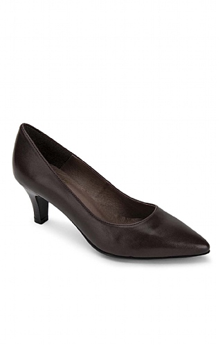 Leather High Heel Shoe