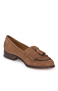 Suede Tassel Loafer