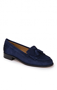 Suede Tassel Loafer