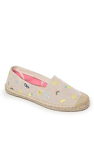 Ladies Joules Shelbury Espadrilles, Picnic