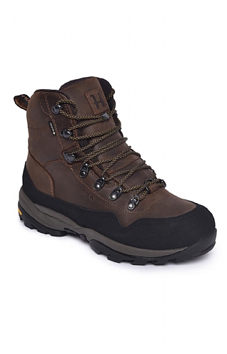 Mens Harkila Hunter Ledge 2.0 Gore-Tex Mid Boot, Chocolate