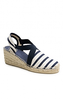 Toni Pons Striped Canvas Espadrille Toni Pons Striped Canvas Espadrille