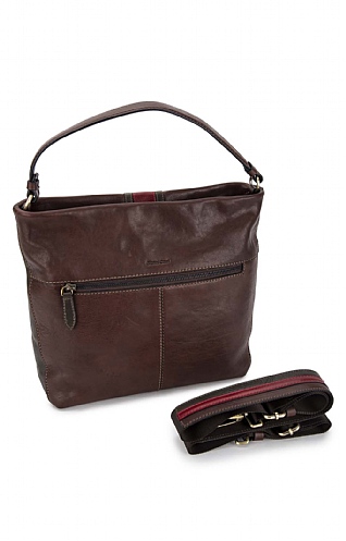 Gianni Conti Block Stripe Slouch Bag Gianni Conti Block Stripe Slouch Bag