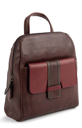 Gianni Conti Block Stripe Backpack Gianni Conti Block Stripe Backpack