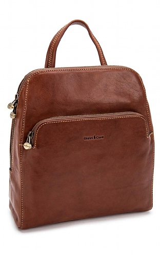 Gianni Conti Two Compartment Backpack