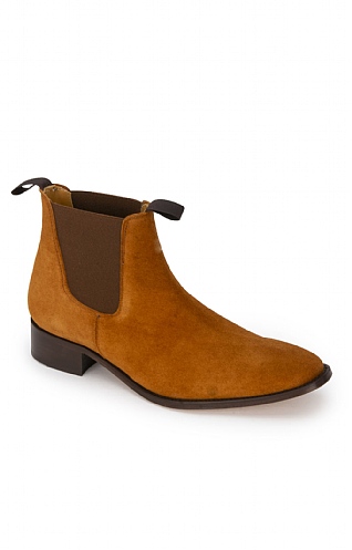 Ladies Deerskin Chelsea Boots