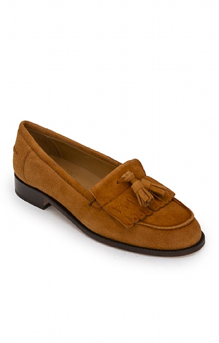 Ladies Deerskin Tassel Loafer