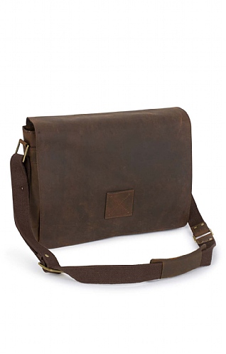 Mens Ashwood Pedro Leather Messenger Bag