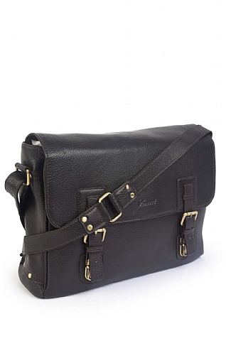 Mens Ashwood Leather Jasper Satchel