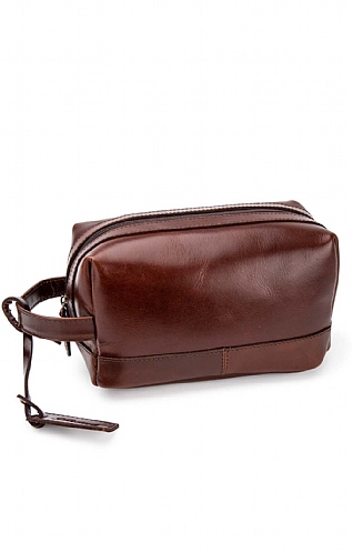 Rudy Leather Wash Bag Rudy Leather Wash Bag