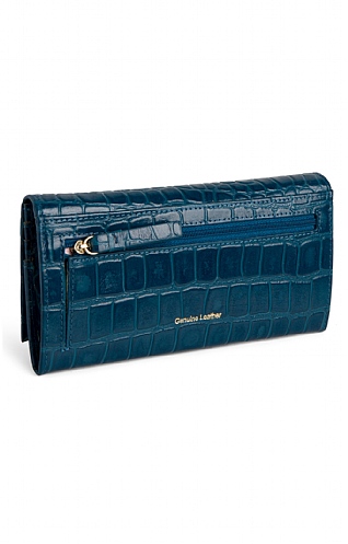 Crocodile print online purse