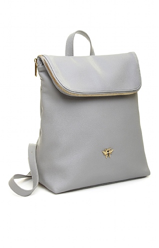 Ladies Alice Wheeler Zip Backpack, Grey