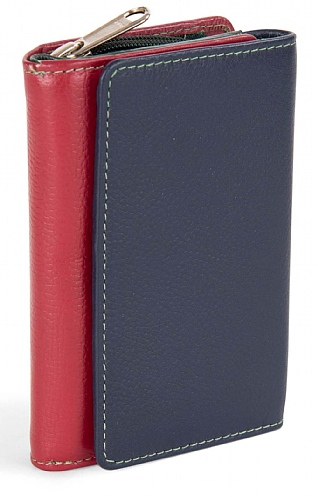 Flap Open Zip Purse