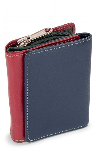 Small Flap Open Zip Purse