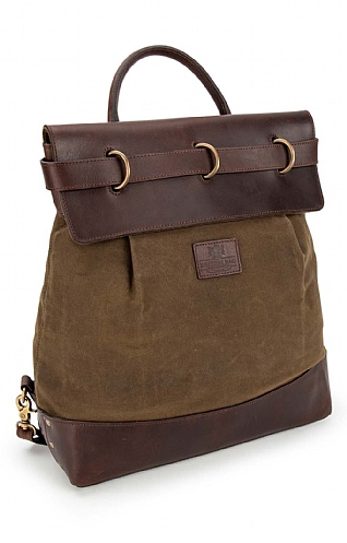 Waxed Canvas Satchel Bag