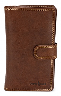 Gianni Conti Large Tabbed Purse