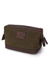Waxed Canvas Washbag Waxed Canvas Washbag