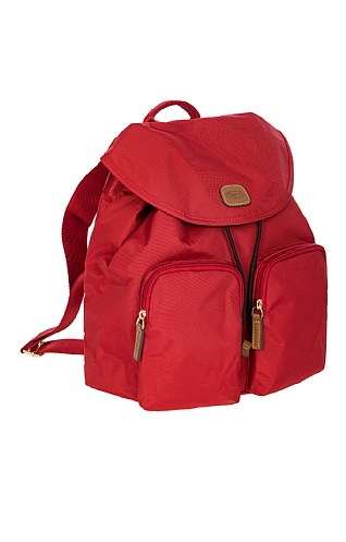 Ladies Brics Front Pocket Rucksack Red House of Bruar
