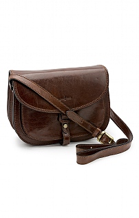 Gianni Conti Classic Saddle Bag