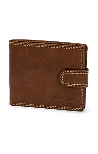 Leather Tabbed Wallet