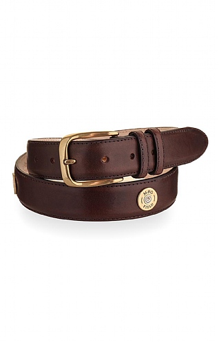 Mackenzie & George Marlborough Belt, Chocolate