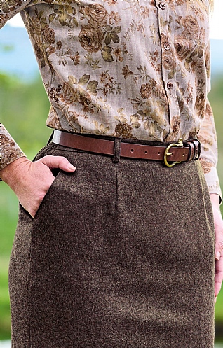 Mackenzie & George Belton Belt - Chestnut brown, Chestnut