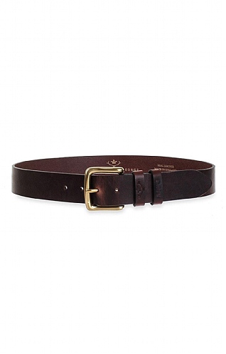 Mackenzie & George Chester Belt, Chocolate