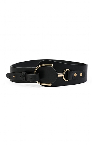 Ladies Burghley Leather Stirrup Belt