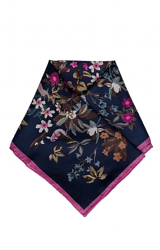 Ladies Joules Bloomfield Silk Scarf