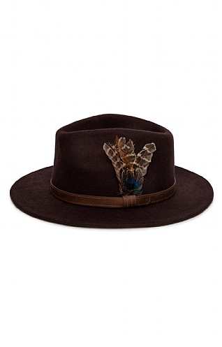 Felt Feather Hat