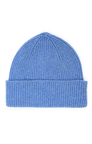Robert Mackie Lambswool Ribbed Beanie