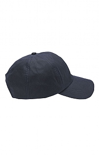 Barbour Wax Sports Cap - Navy Blue, Navy