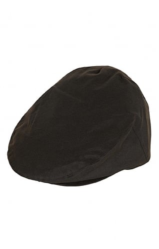 Barbour Waxed Flat Cap - Olive, Olive