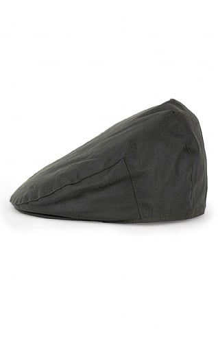 Barbour Waxed Flat Cap, Sage