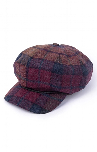 Ladies Tweed 8 Piece Cap