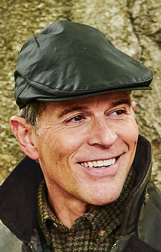Men’s Wax Flat Cap
