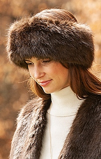 Faux Fur Headband - Treacle