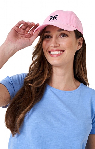 Ladies Crew Clothing Crew Cap, Pink