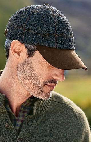 Failsworth Harris Tweed Baseball Cap