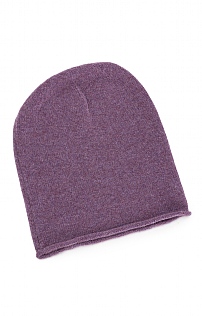 House of Bruar Gauzy Cashmere Beanie, Heather