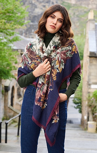 Wool/Silk Shawl