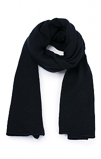 House of Bruar Large Gauzy Cashmere Scarf - Black
