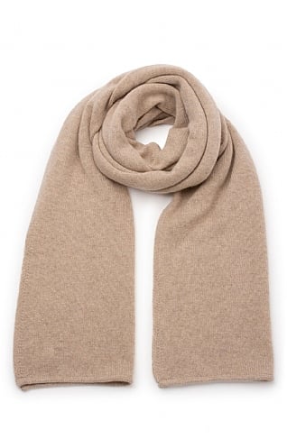 House of Bruar Large Gauzy Cashmere Scarf - Natural