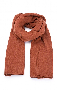House of Bruar Large Gauzy Cashmere Scarf - Warm Ginger