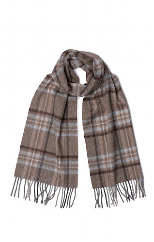 House of Bruar Cashmere Tartan Scarf - Drybridge Check