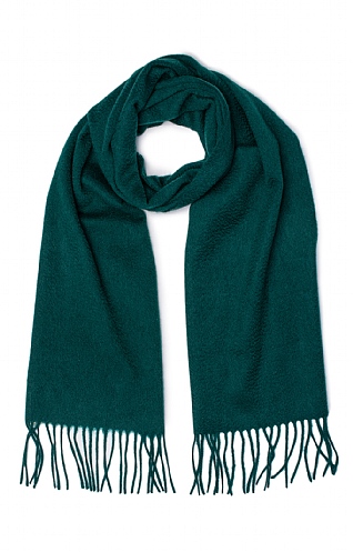 House of Bruar Cashmere Plain Scarf - Green