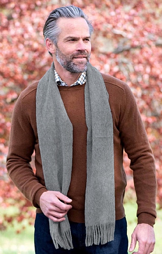 Cashmere Plain Scarf