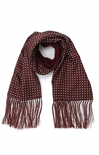 House of Bruar Silk and Lambswool Country Scarf