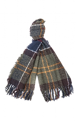 Ladies Barbour Boucle Scarf